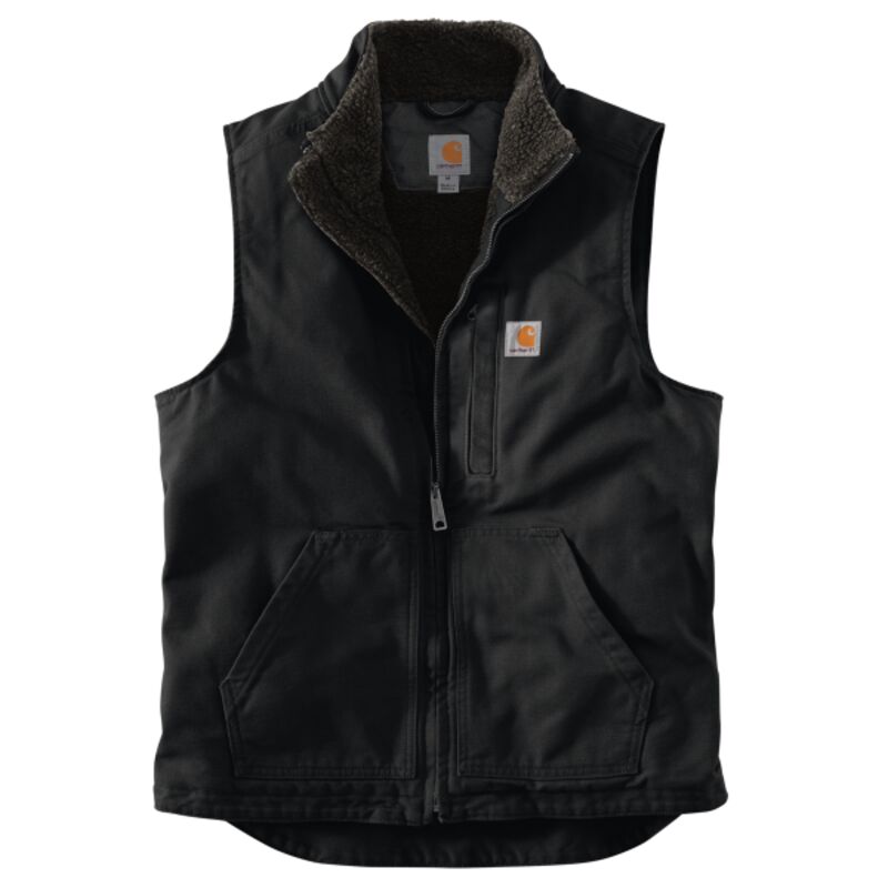 Sherpa Lined Mock Neck Vest Thumbnail