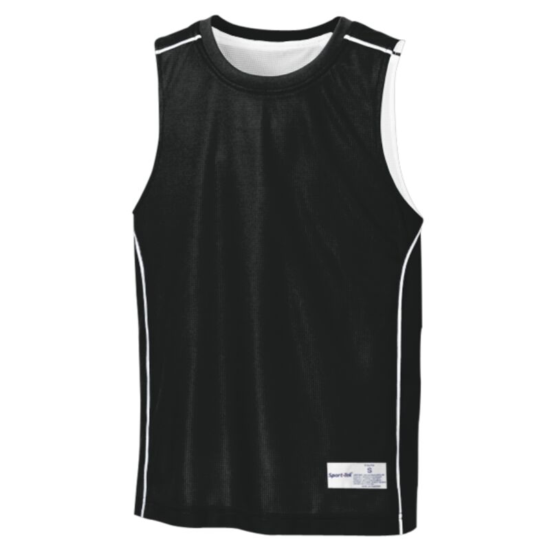 Youth PosiCharge ® Mesh Reversible Sleeveless Tee Thumbnail
