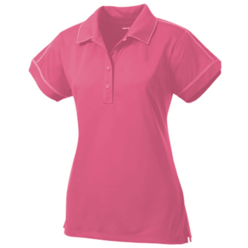 Women's Contrast Stitch Micropique Sport Wick® Polo Thumbnail