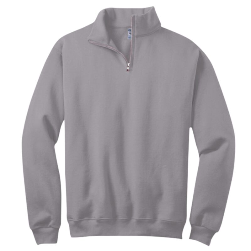 NuBlend ® 1/4 Zip Cadet Collar Sweatshirt Thumbnail
