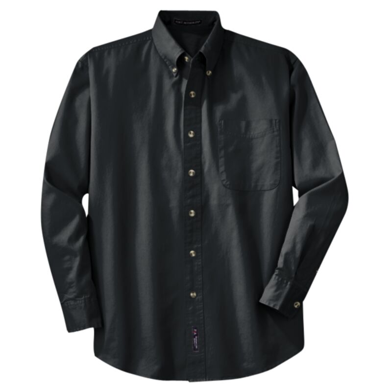Tall Long Sleeve Twill Shirt Thumbnail