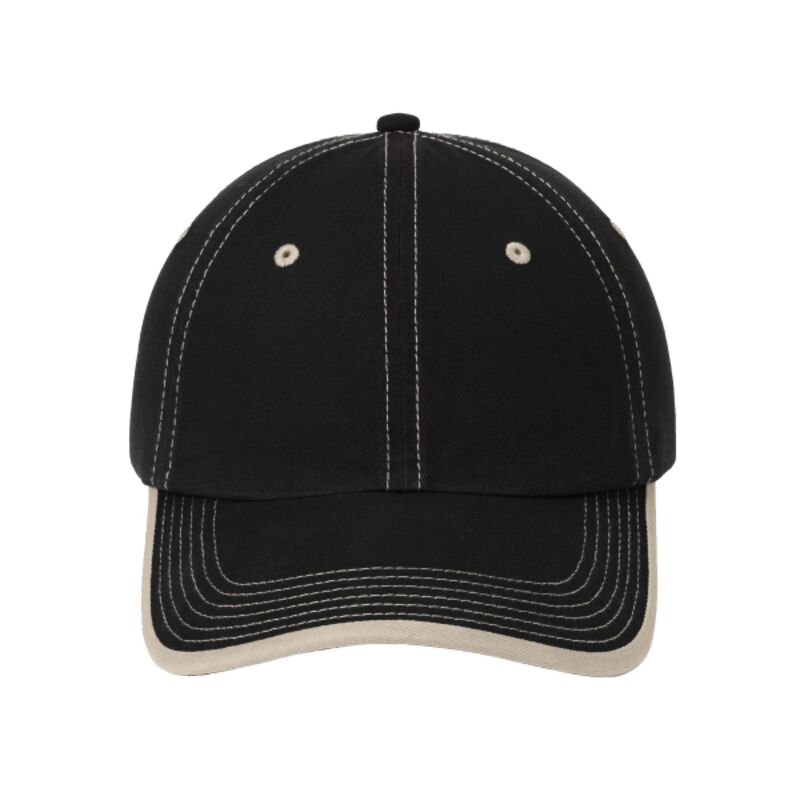 Vintage Washed Contrast Stitch Cap Thumbnail