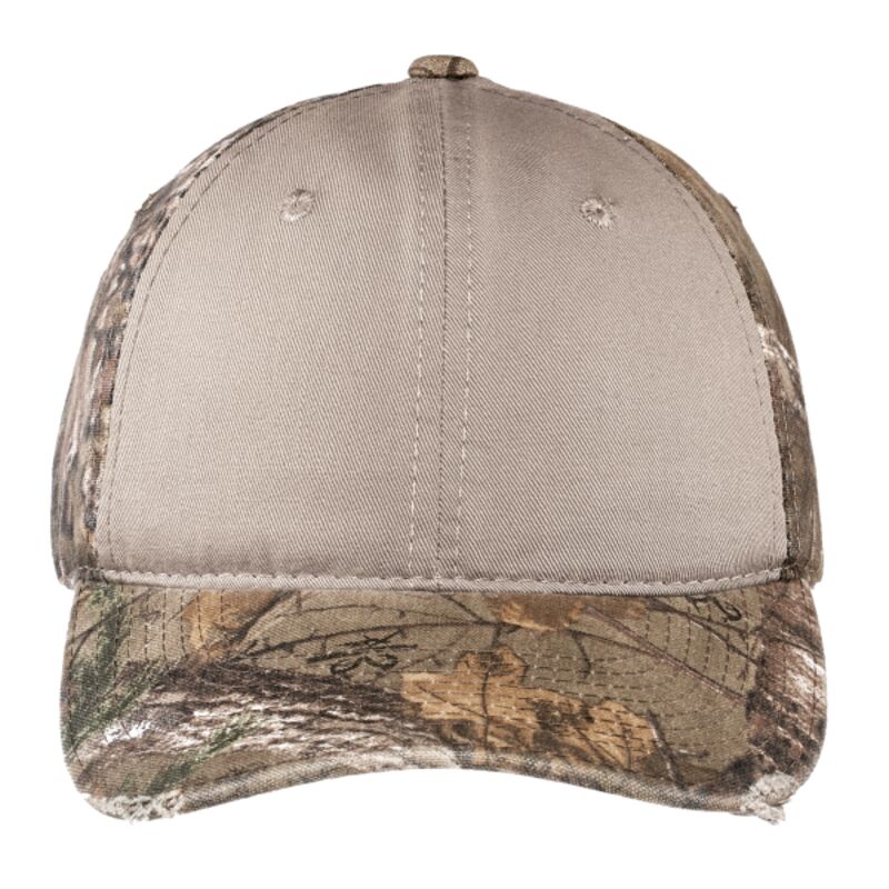 Camo Cap with Contrast Front Panel Thumbnail
