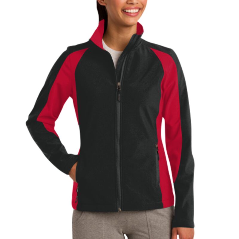 Women's Colorblock Soft Shell Jacket Thumbnail