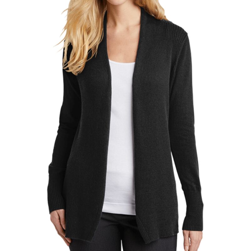 Women's Open Front Cardigan Sweater Thumbnail