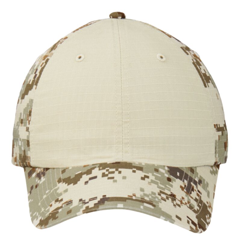 Colorblock Digital Ripstop Camouflage Cap Thumbnail