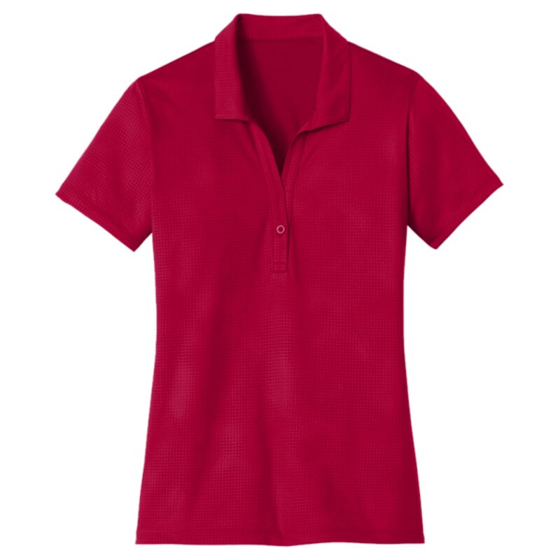 Women's Embossed PosiCharge ® Tough Polo ® Thumbnail