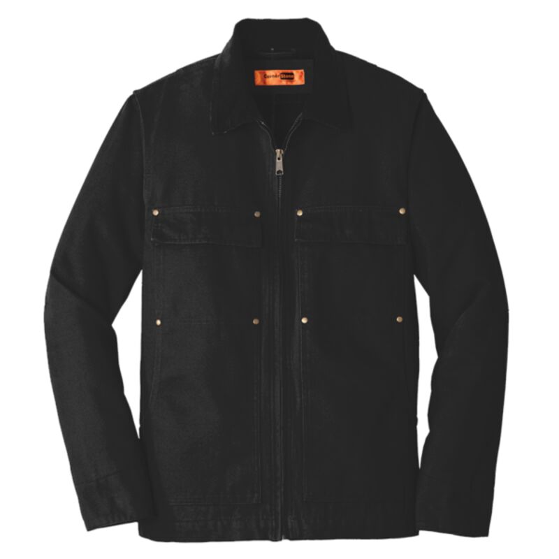 Washed Duck Cloth Chore Coat Thumbnail