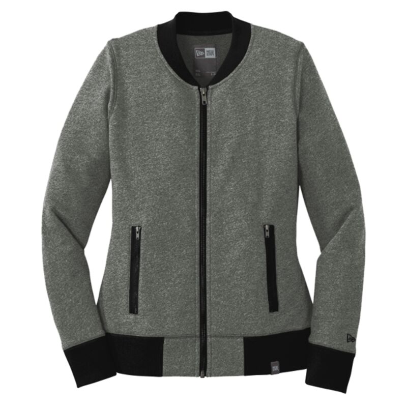 Women's French Terry Baseball Full Zip Thumbnail
