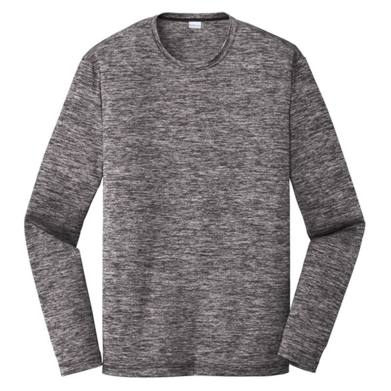 PosiCharge ® Long Sleeve Electric Heather Tee Thumbnail