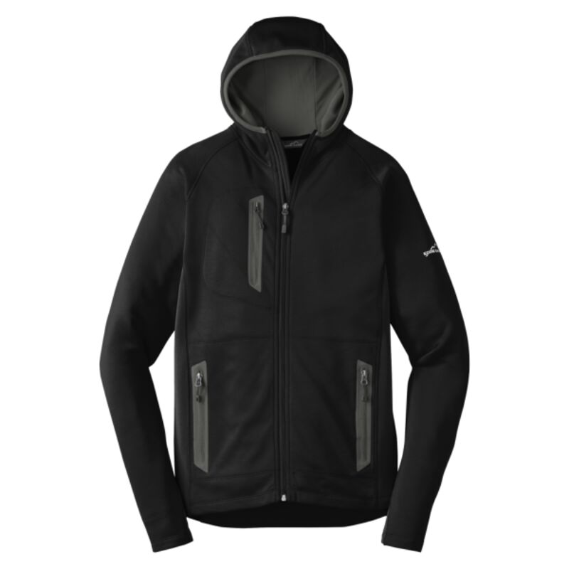Sport Hooded Full Zip Fleece Jacket Thumbnail