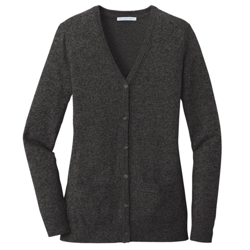 Women's Marled Cardigan Sweater Thumbnail
