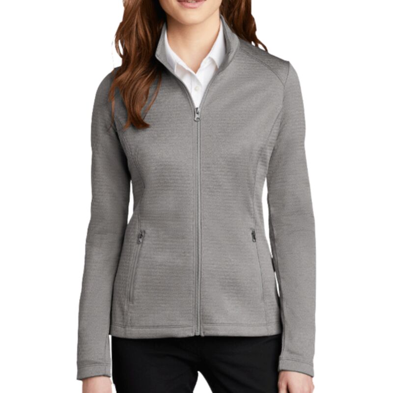Women's Diamond Heather Fleece Full Zip Jacket Thumbnail