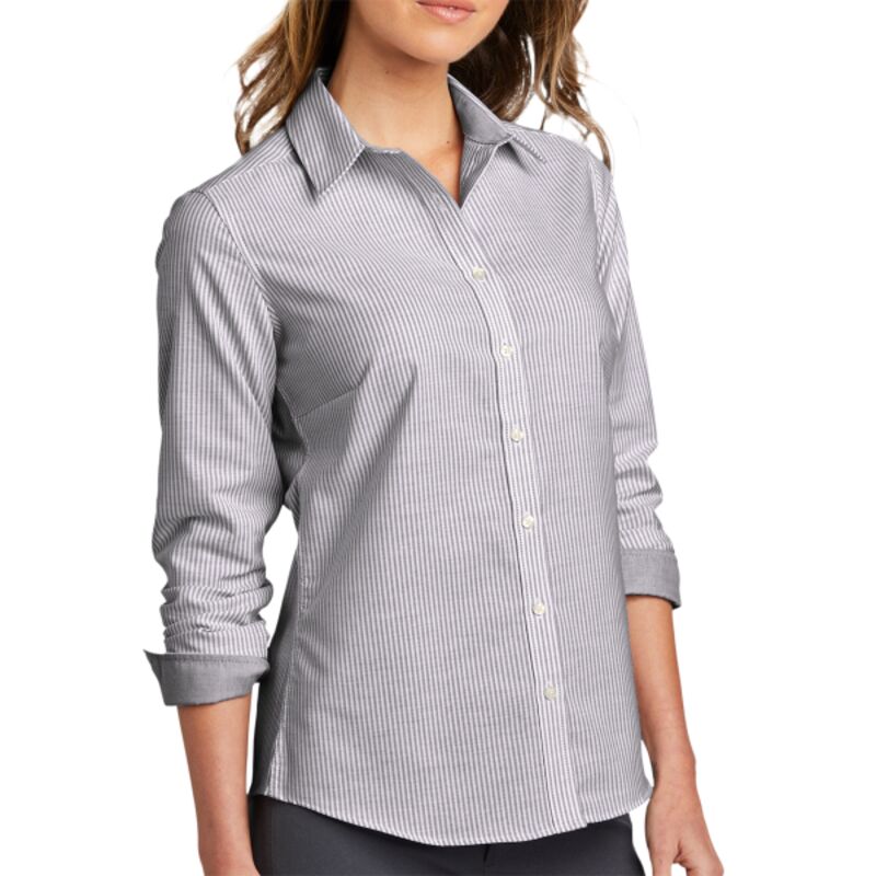Women's SuperPro Oxford Stripe Shirt Thumbnail