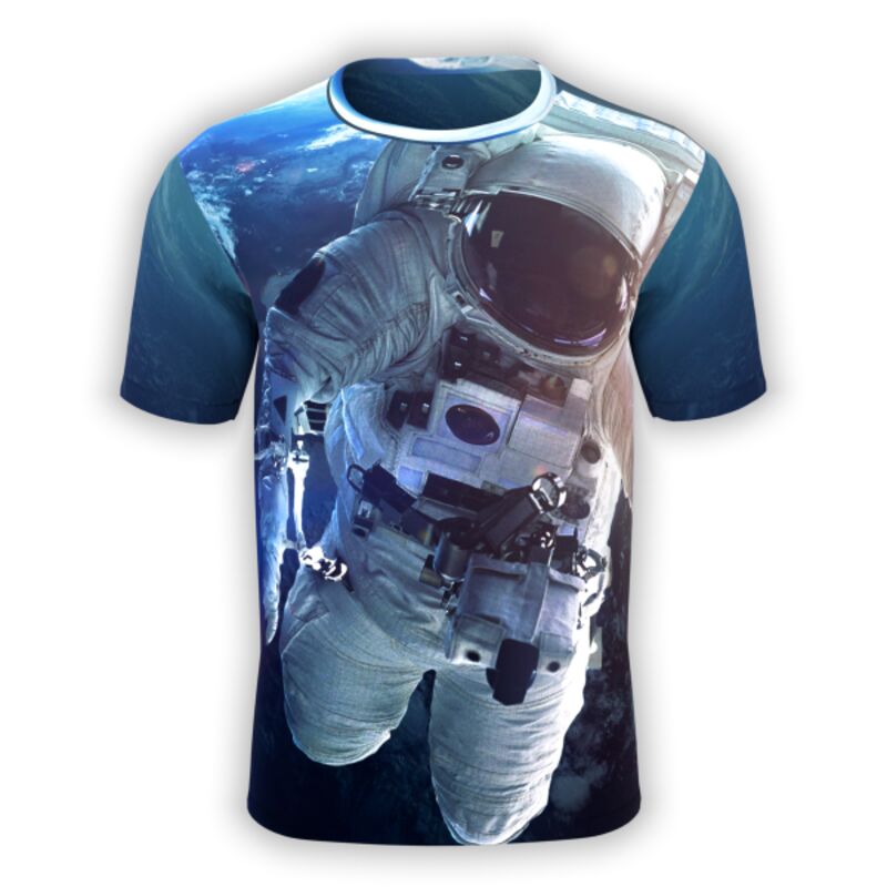 Astronaut in Space T-Shirt Thumbnail