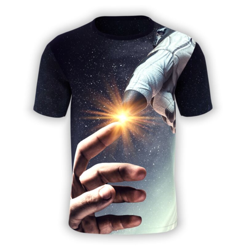 Fingers Touch T-Shirt Thumbnail
