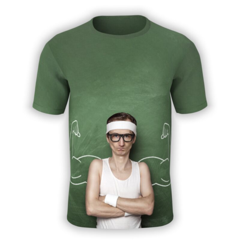 Flexing Wimp T-Shirt Thumbnail