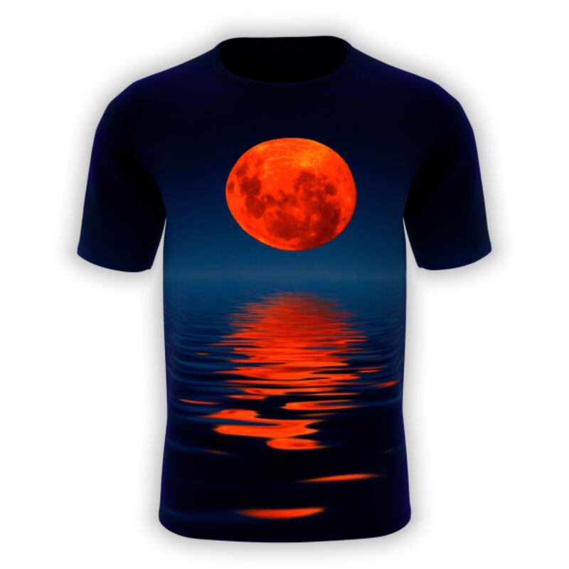 Full Blood Moon T-Shirt Thumbnail