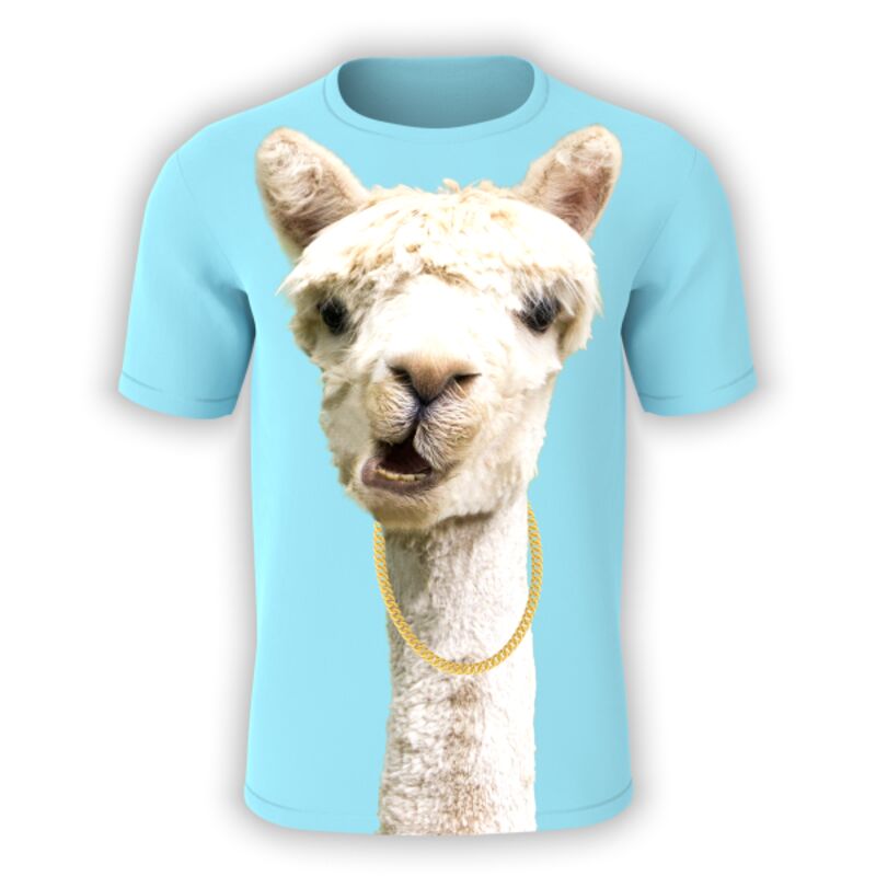 Llama Chain T-Shirt Thumbnail