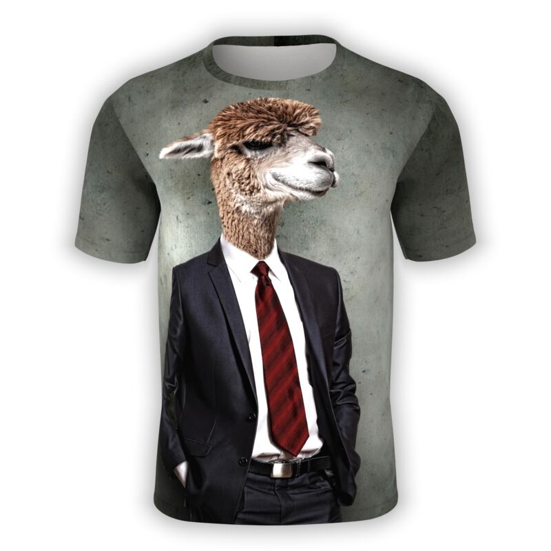 Llama Suit T-Shirt Thumbnail