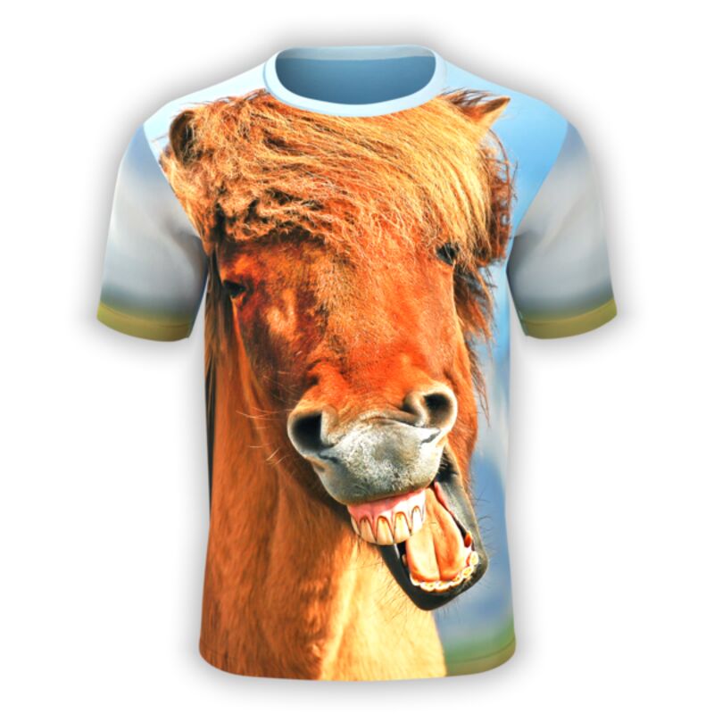 Funny Horse T-Shirt Thumbnail