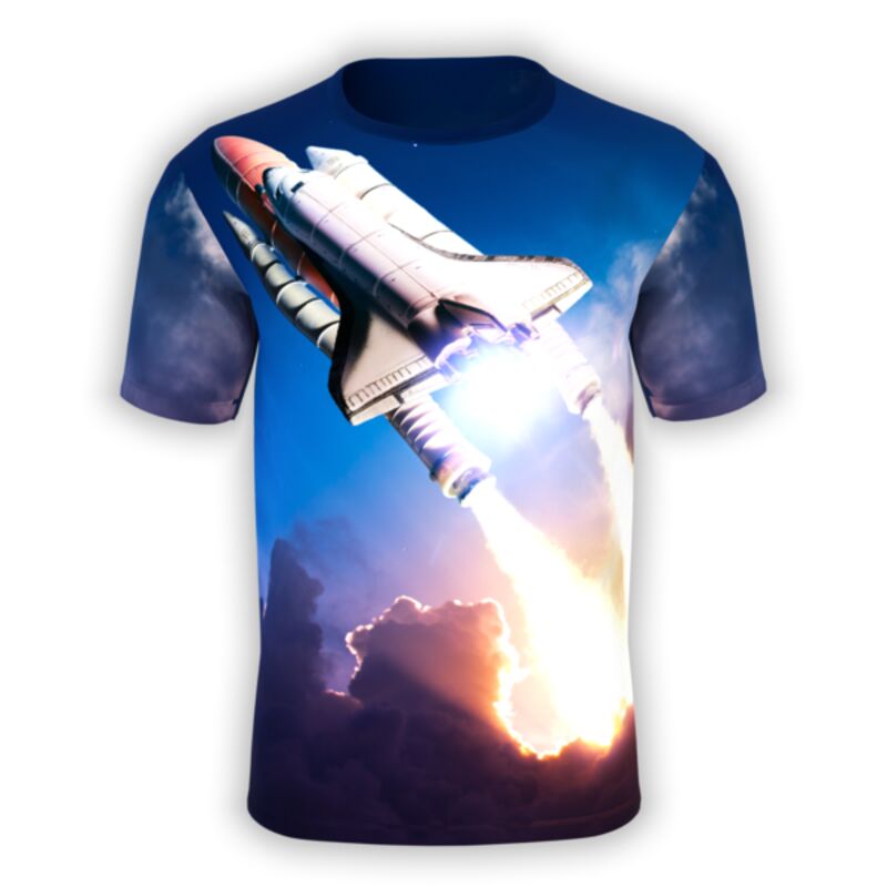 Shuttle Launch T-Shirt Thumbnail