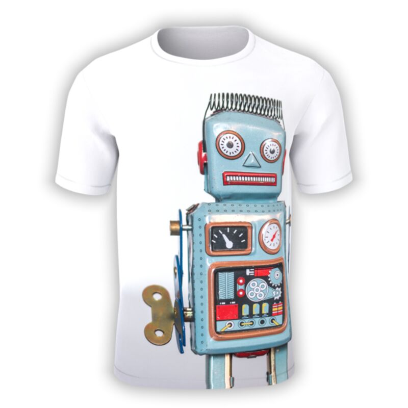 Windup Robot T-Shirt Thumbnail
