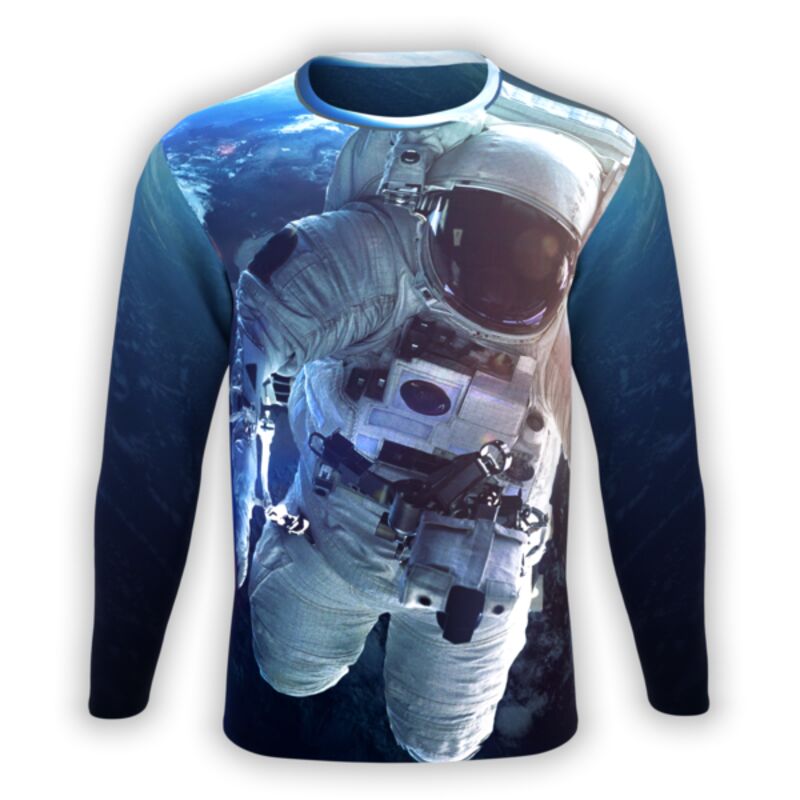 Shirt Yourself Astronaut in Space Long Sleeve UNI-LS-360-0002 Astronaut in Space Long Sleeve Thumbnail