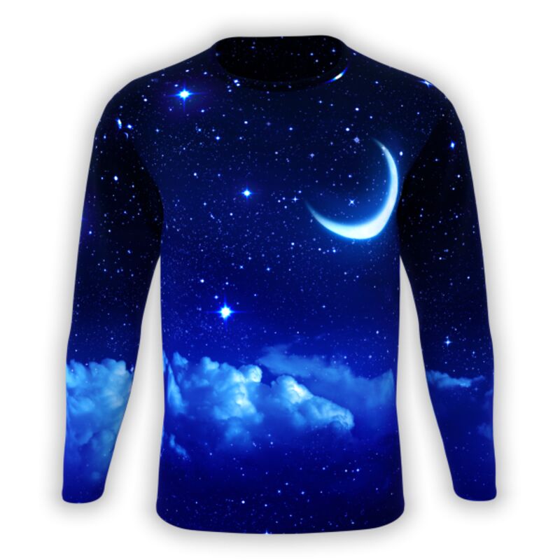 Shirt Yourself Crescent Moon Long Sleeve UNI-LS-360-0006 Crescent Moon Long Sleeve Thumbnail