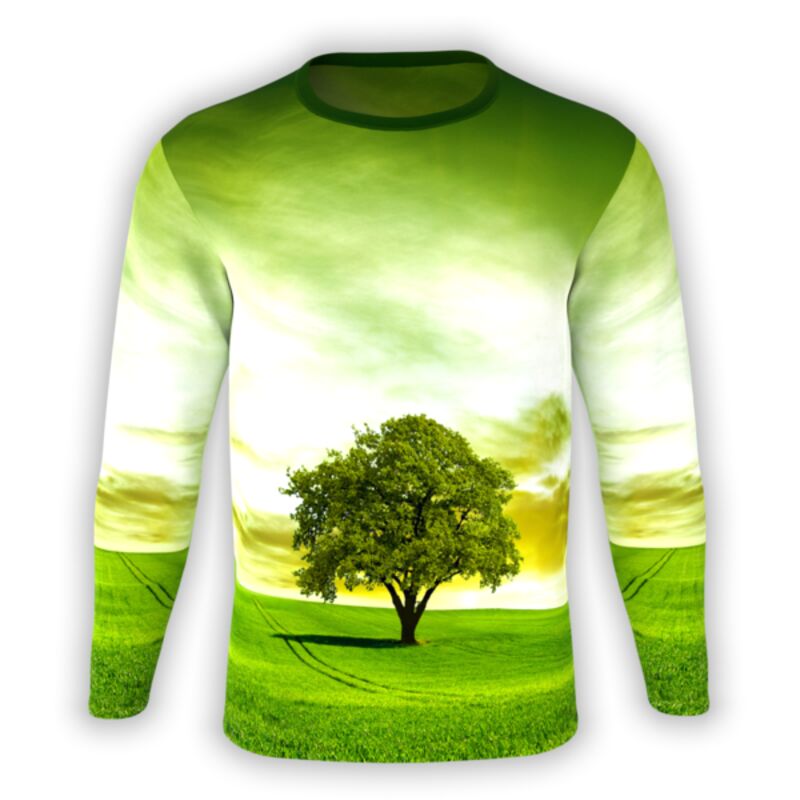 Shirt Yourself Green Tree Sunrise Long Sleeve UNI-LS-360-0015 Green Tree Sunrise Long Sleeve Thumbnail