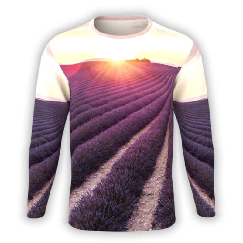 Shirt Yourself Lavender Fields Long Sleeve UNI-LS-360-0019 Lavender Fields Long Sleeve Thumbnail