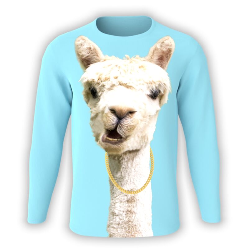 Shirt Yourself Llama Chain Long Sleeve UNI-LS-360-0021 Llama Chain Long Sleeve Thumbnail
