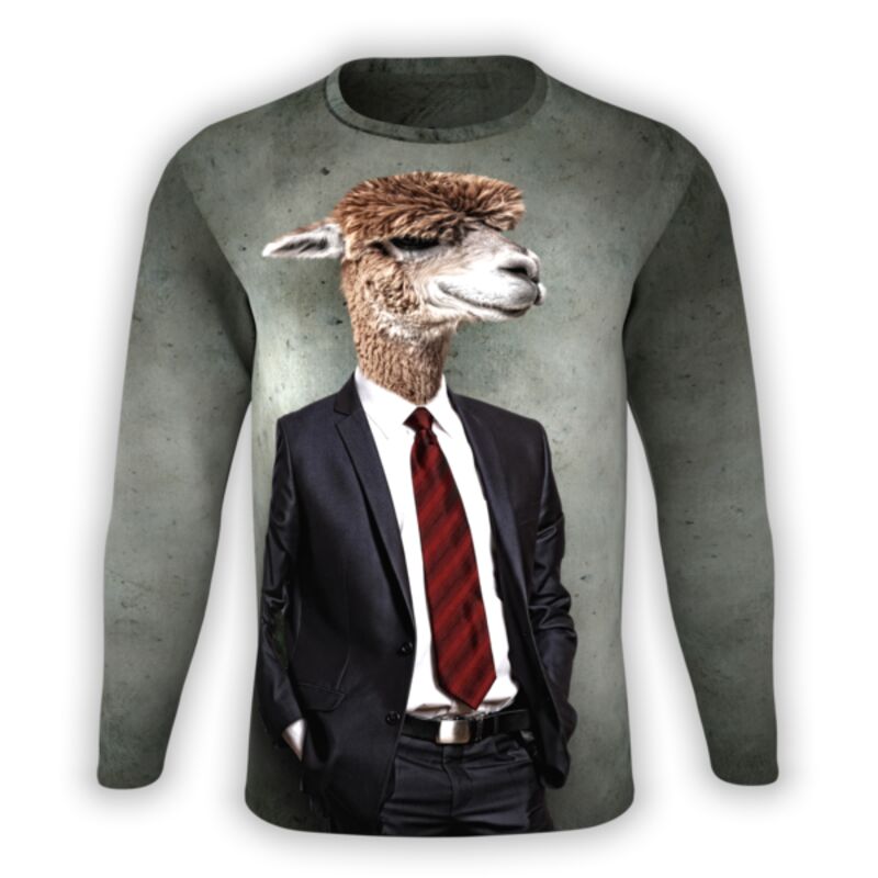 Shirt Yourself Llama Suit Long Sleeve UNI-LS-360-0022 Llama Suit Long Sleeve Thumbnail