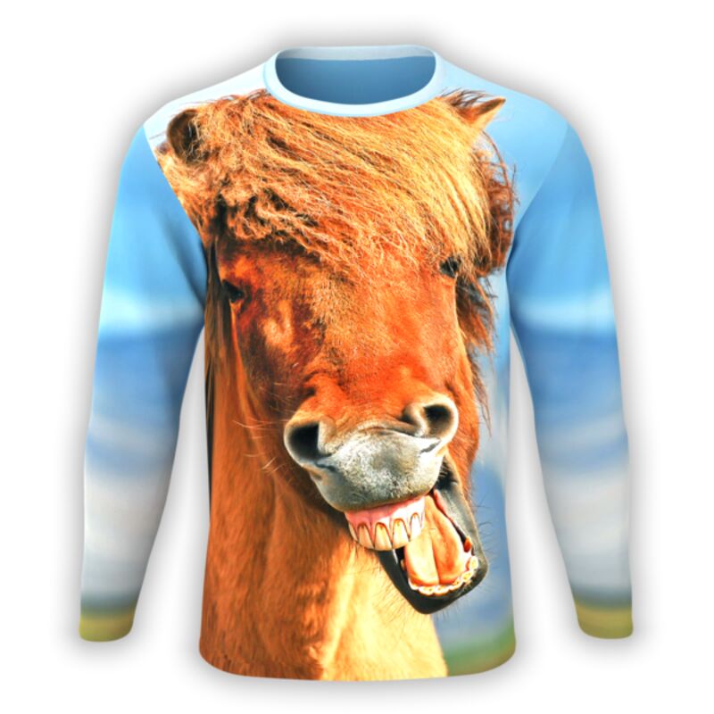 Shirt Yourself Funny Horse Long Sleeve UNI-LS-360-0027 Funny Horse Long Sleeve Thumbnail