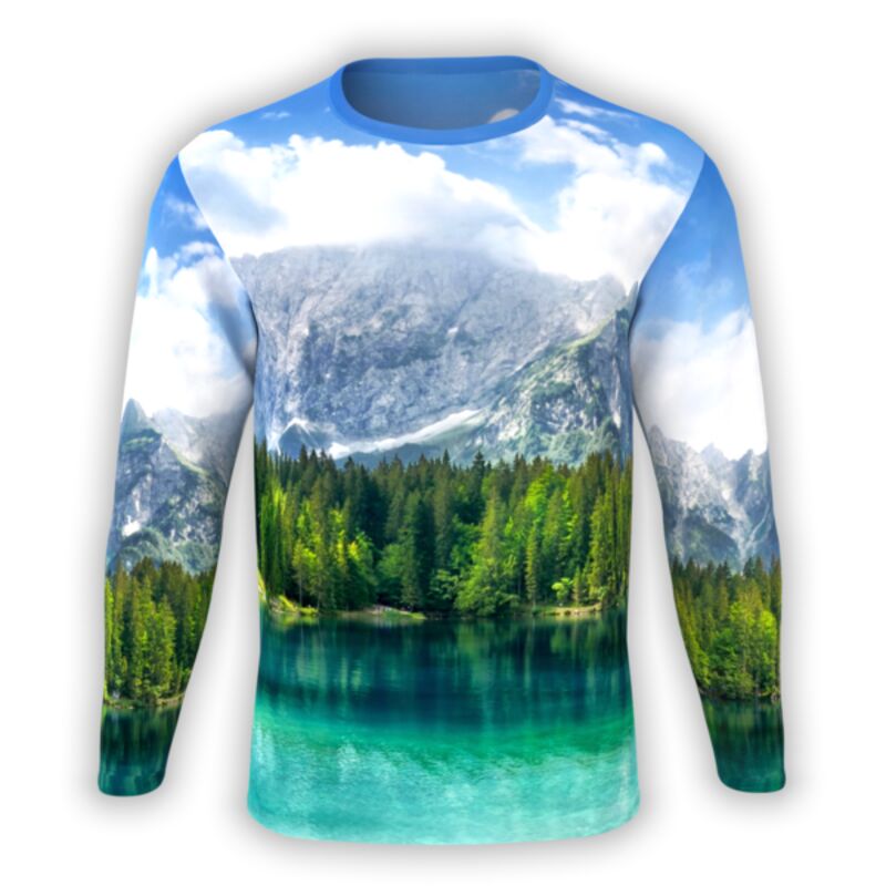 Shirt Yourself Mountain Lake Long Sleeve UNI-LS-360-0028 Mountain Lake Long Sleeve Thumbnail