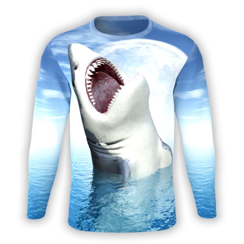 Shirt Yourself Shark Teeth Long Sleeve UNI-LS-360-0035 Shark Teeth Long Sleeve Thumbnail