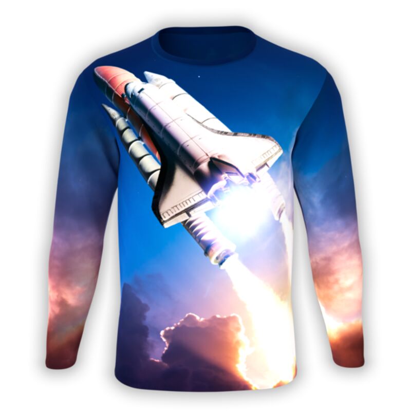 Shirt Yourself Shuttle Launch Long Sleeve UNI-LS-360-0036 Shuttle Launch Long Sleeve Thumbnail