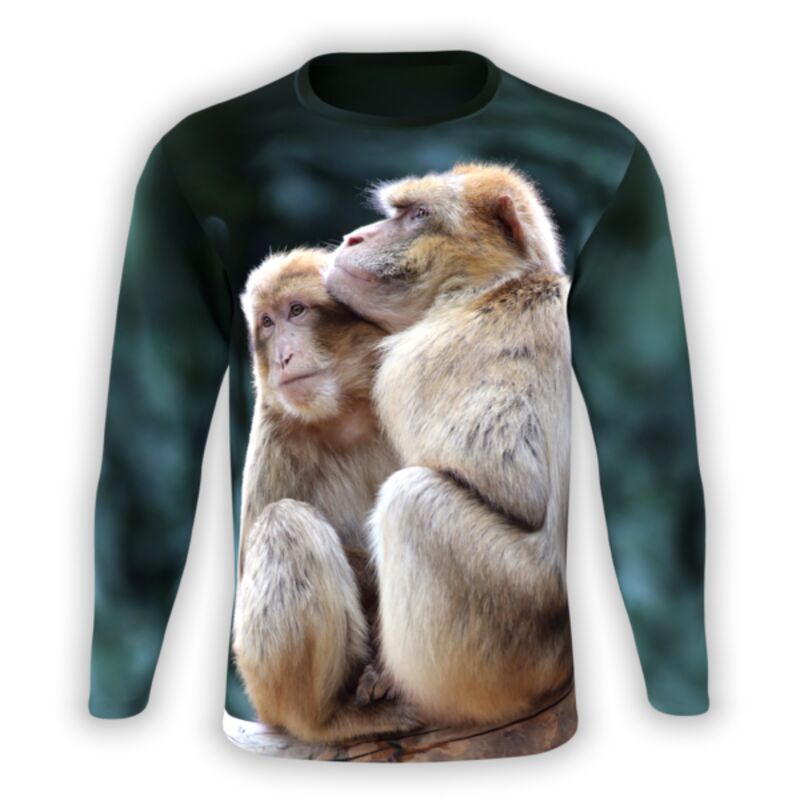 Shirt Yourself Two Monkeys Long Sleeve UNI-LS-360-0041 Two Monkeys Long Sleeve Thumbnail