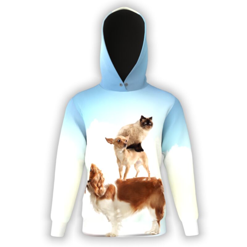 Cat & Dog Hoodie Thumbnail