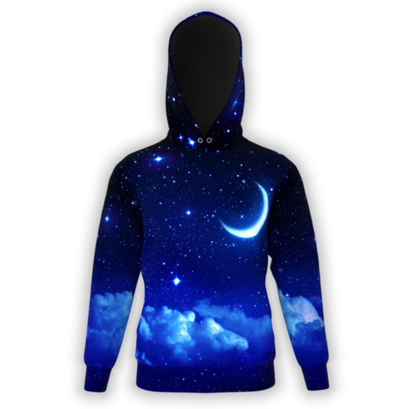 Crescent Moon Hoodie Thumbnail