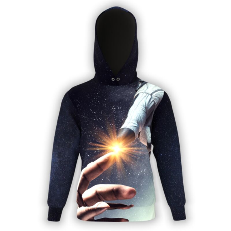 Fingers Touch Hoodie Thumbnail