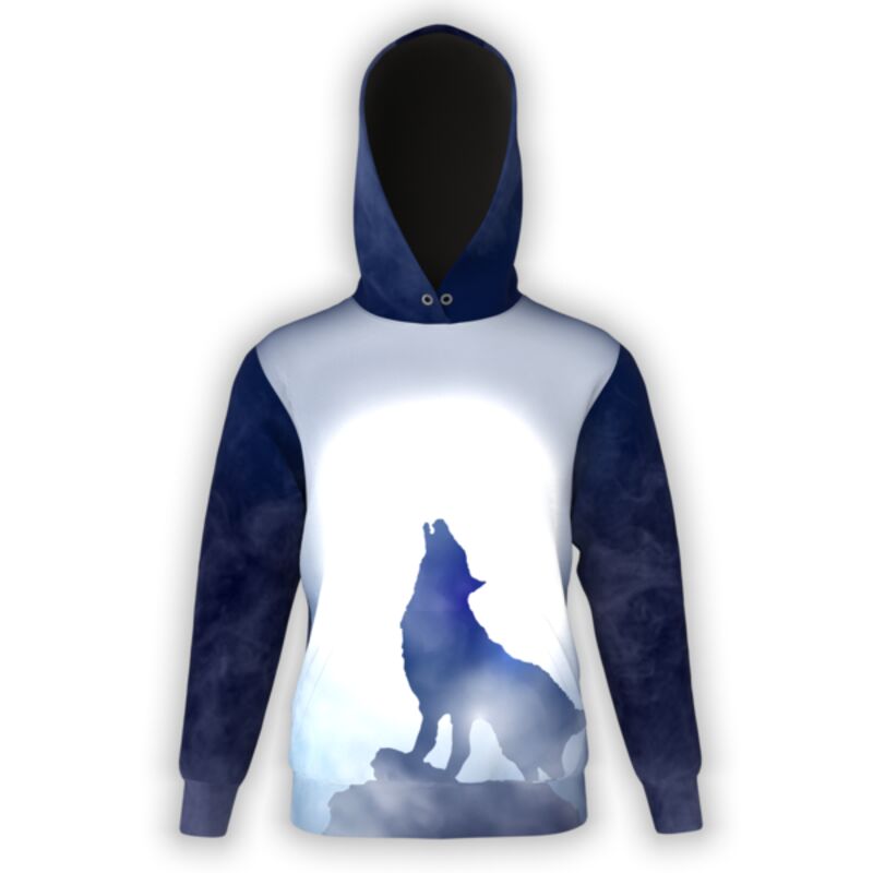 Howling Wolf Hoodie Thumbnail