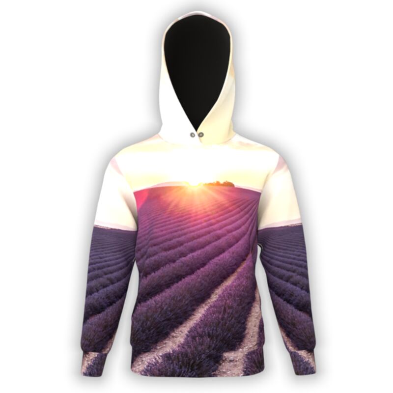Lavender Fields Hoodie Thumbnail