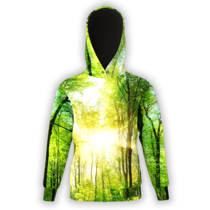 Morning Light Forest Hoodie Thumbnail
