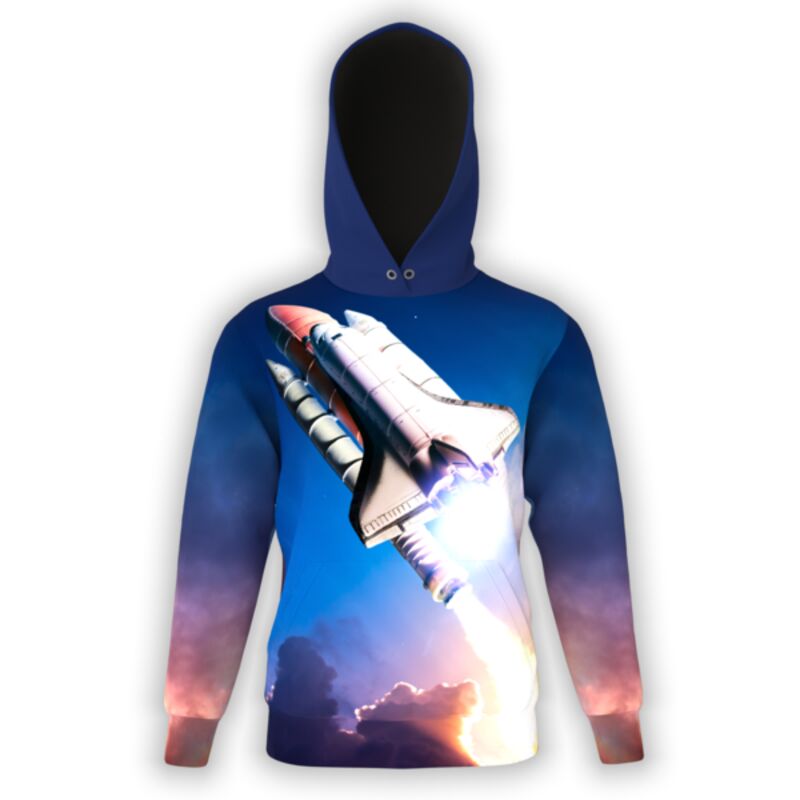Shuttle Launch Hoodie Thumbnail