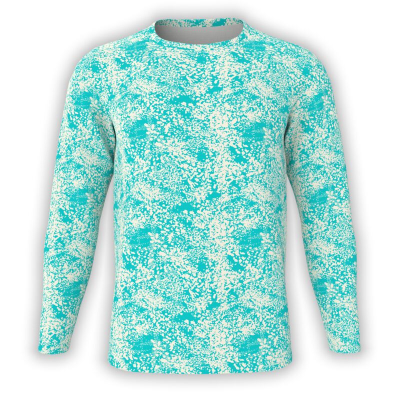 Knockdown Teal Long Sleeve Thumbnail
