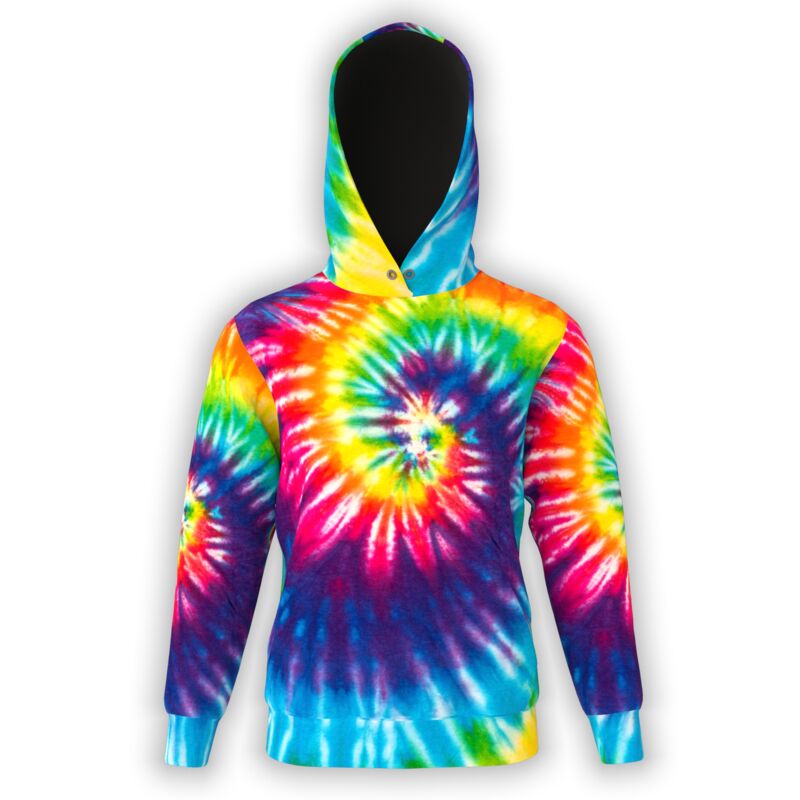 Bright Tie Dye Hoodie Thumbnail