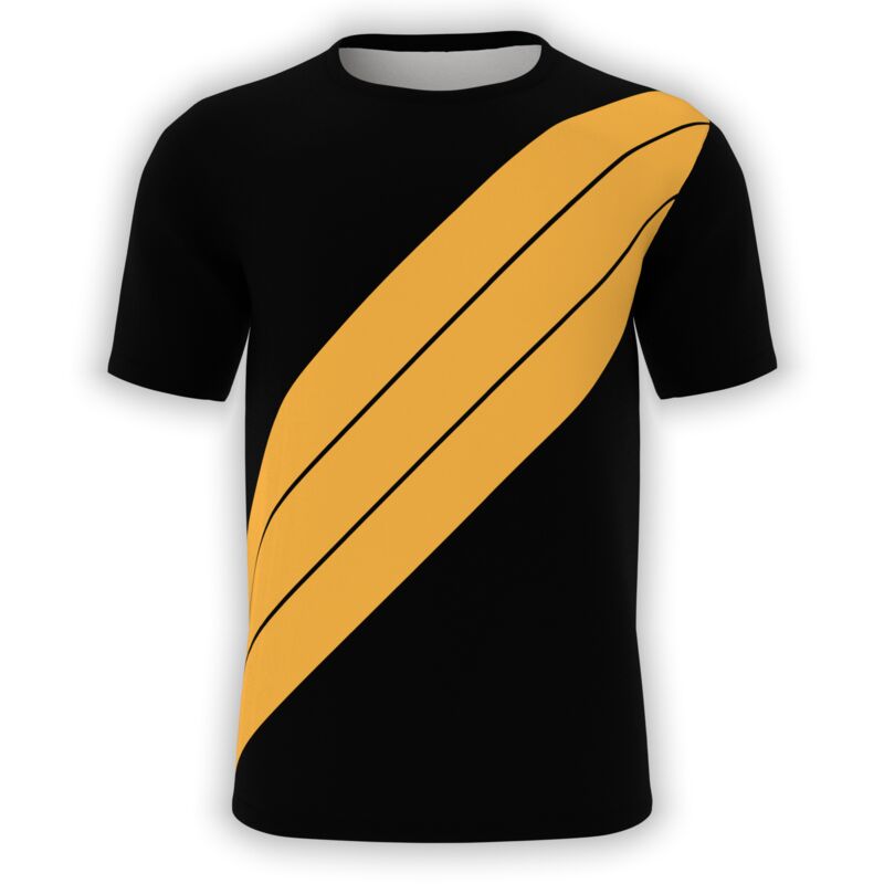 Triple Army Gold Sash Colorblock T-Shirt Thumbnail