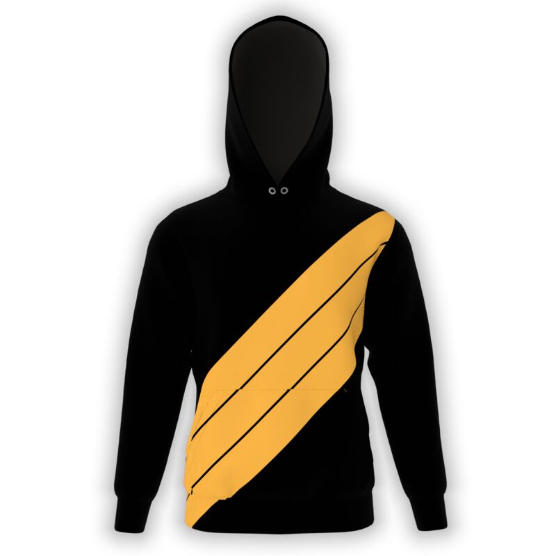 Triple Army Gold Sash Colorblock Hoodie Thumbnail