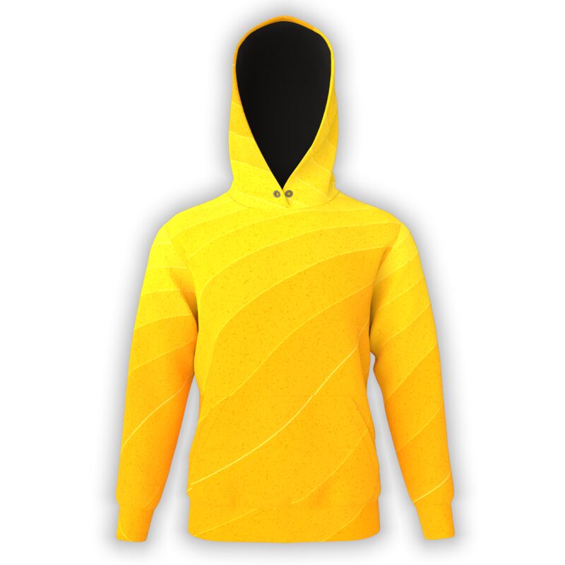 Gold Desert Waves Hoodie Thumbnail